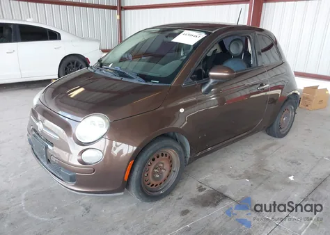 2015 Fiat 500 Pop z USA, uszkodzony, nr VIN 3C3CFFAR5FT508900